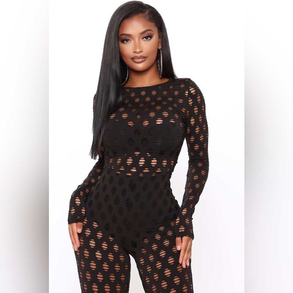 fashion nova mesh bodysuit